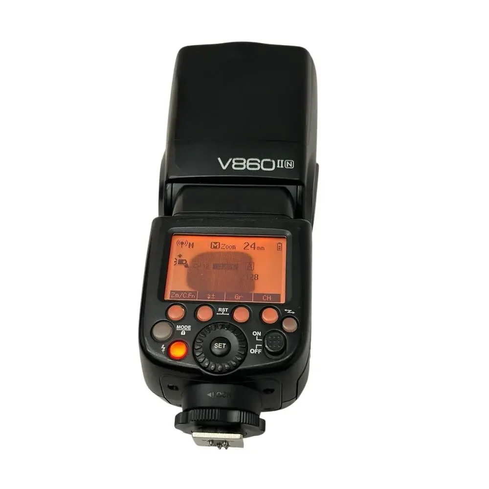 Godox TTL LI-ion Camera Flash V860 II N For Nikon -Autoflash - w/Battery READ